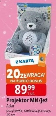 Projektor Miś/Jeż promocja w Leclerc