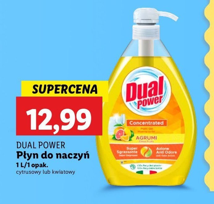 Płyn do naczyń kwiatowy DUAL POWER promocja