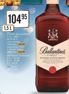 Whisky promocja w Dino