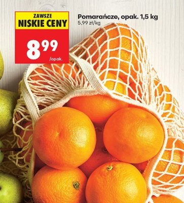 Pomarańcze promocja w Biedronka