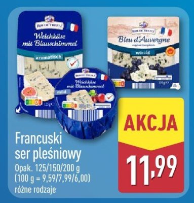 Ser pleśniowy francuski promocja w Aldi