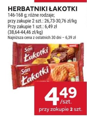 Herbatniki lakotki promocja w Stokrotka