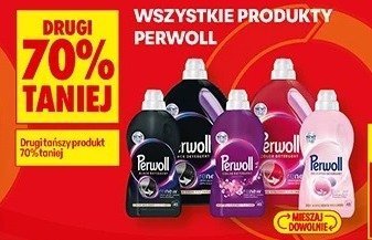 Produkty Perwoll drugi 70% taniej promocja w Biedronka