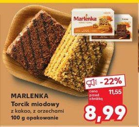 Torcik miodowy z orzechami MARLENKA promocja w Kaufland