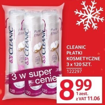 Płatki kosmetyczne Cleanic promocja w Selgros