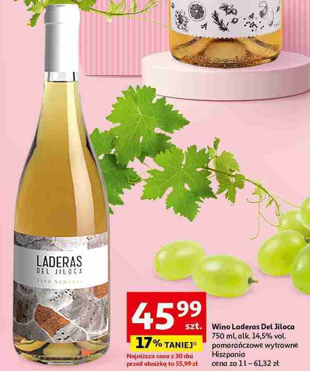 Wino Laderas del jiloca vino naranja promocja