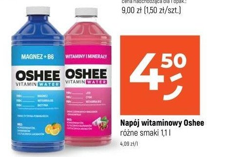 Napój magnez+b6 Oshee vitamin water promocja