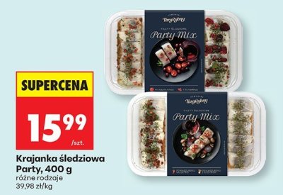 Krajanka śledziowa Party Mix promocja w Biedronka