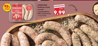 Kiełbasa biała surowa Sokołów promocja