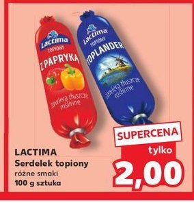 Serdelek z papryką Lactima promocja w Kaufland