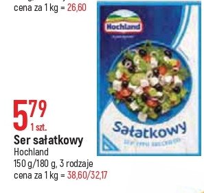 Ser sałatkowy z ziołami HOCHLAND PATROS promocja