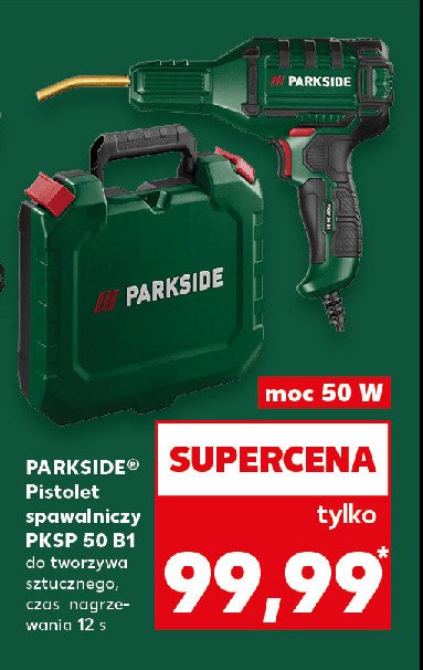 Pistolet spawalniczy pksp 50 b1 Parkside promocja w Kaufland