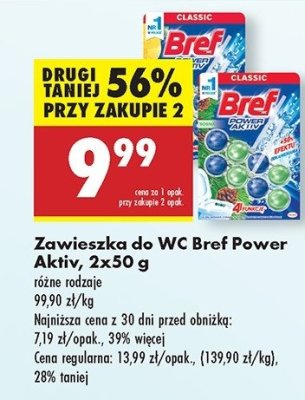 Kostka do wc 4 function lemon Bref power aktiv promocja