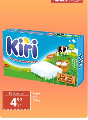 Serek Kiri z twarożku śmietankowego promocja w Dino