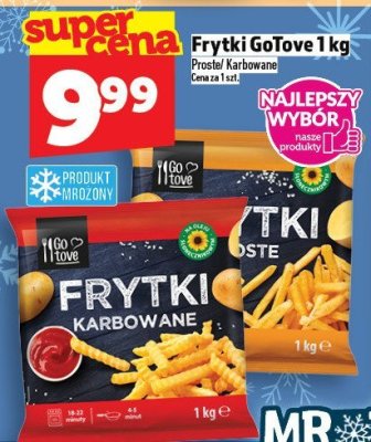Frytki GoTove 1 kg promocja w TOPAZ