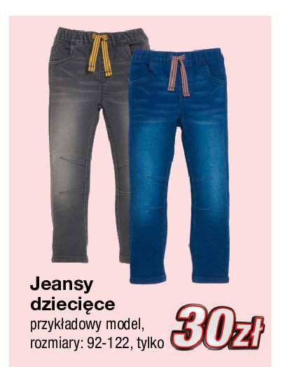 Jeansy gumka rozm. 92-122 promocja