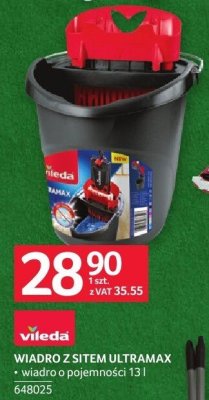 Wiadro z sitem Vileda Ultramax promocja w Selgros