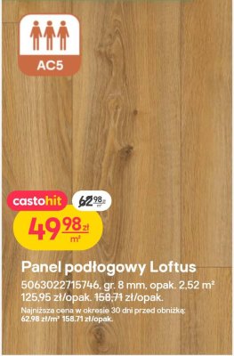 Panel podłogowy Loftus GoodHome promocja w Castorama