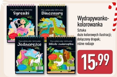 Wydrapywanko-kolorowanka promocja w Aldi
