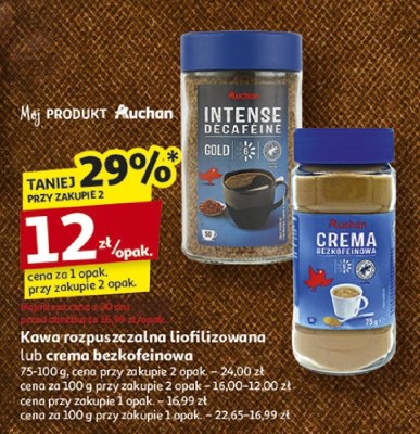 Kawa promocja w Auchan