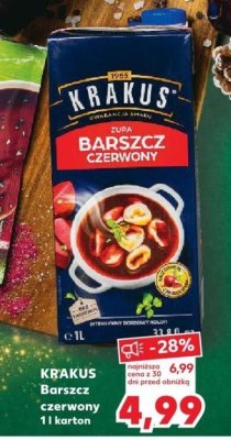Barszcz czerwony 1 l promocja w Kaufland