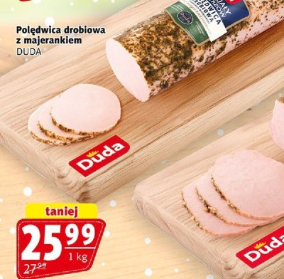Polędwica drobiowa z majerankiem Duda promocja w Prim Market