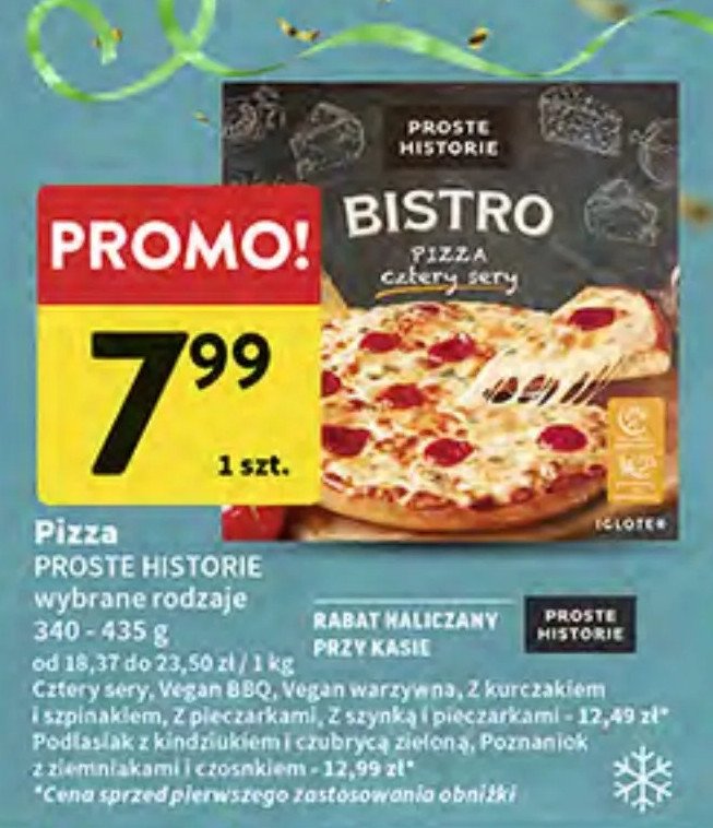 Pizza bbq Iglotex proste historie promocja