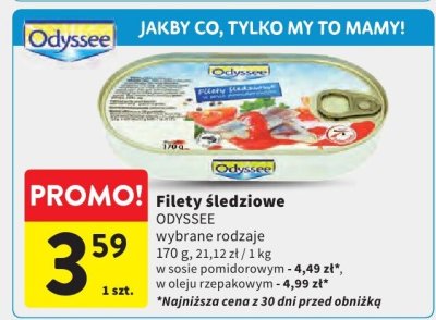 Filety śledziowe z ziołami Nautica schwartz promocja w Intermarche