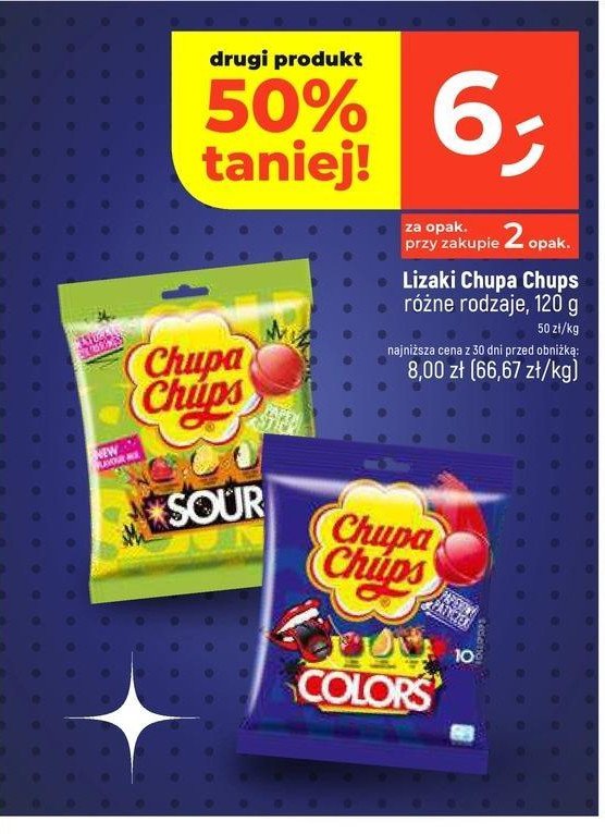 Lizaki sour Chupa chups promocja