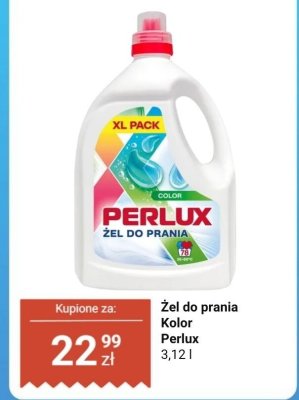 Żel do prania Kolor Perlux promocja w Dino
