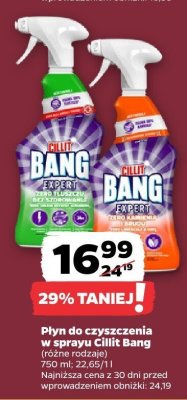 Płyn do czyszczenia w sprayu Cillit Bang promocja w Netto