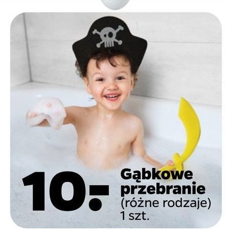 Gąbkowe przebranie pirat promocja