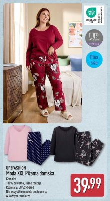 Piżama damska Moda XXL komplet, różne rodzaje promocja w Aldi