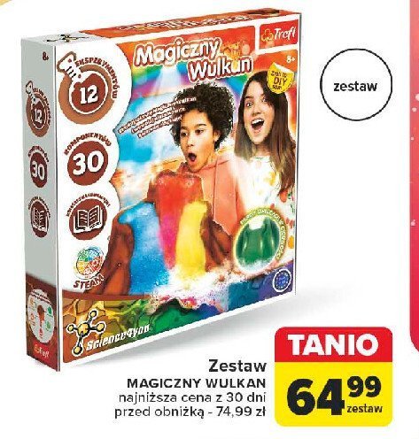 Magiczny wulkan Trefl promocja w Carrefour