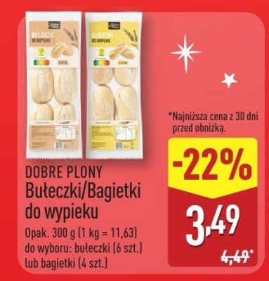 Bułeczki do wypieku promocja w Aldi