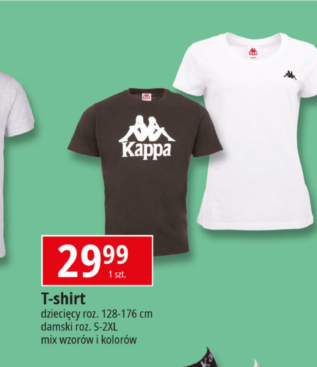 T-shirt damski s-2xl Kappa promocja