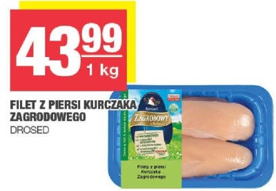 Filet z piersi kurczaka zagrodowego Drosed promocja w SPAR