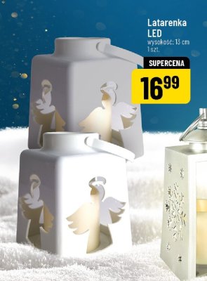Latarenka LED wysokość 13 cm promocja w POLOmarket