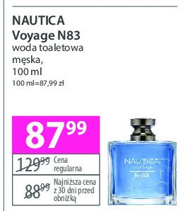 Woda toaletowa Nautica voyage n-83 promocja