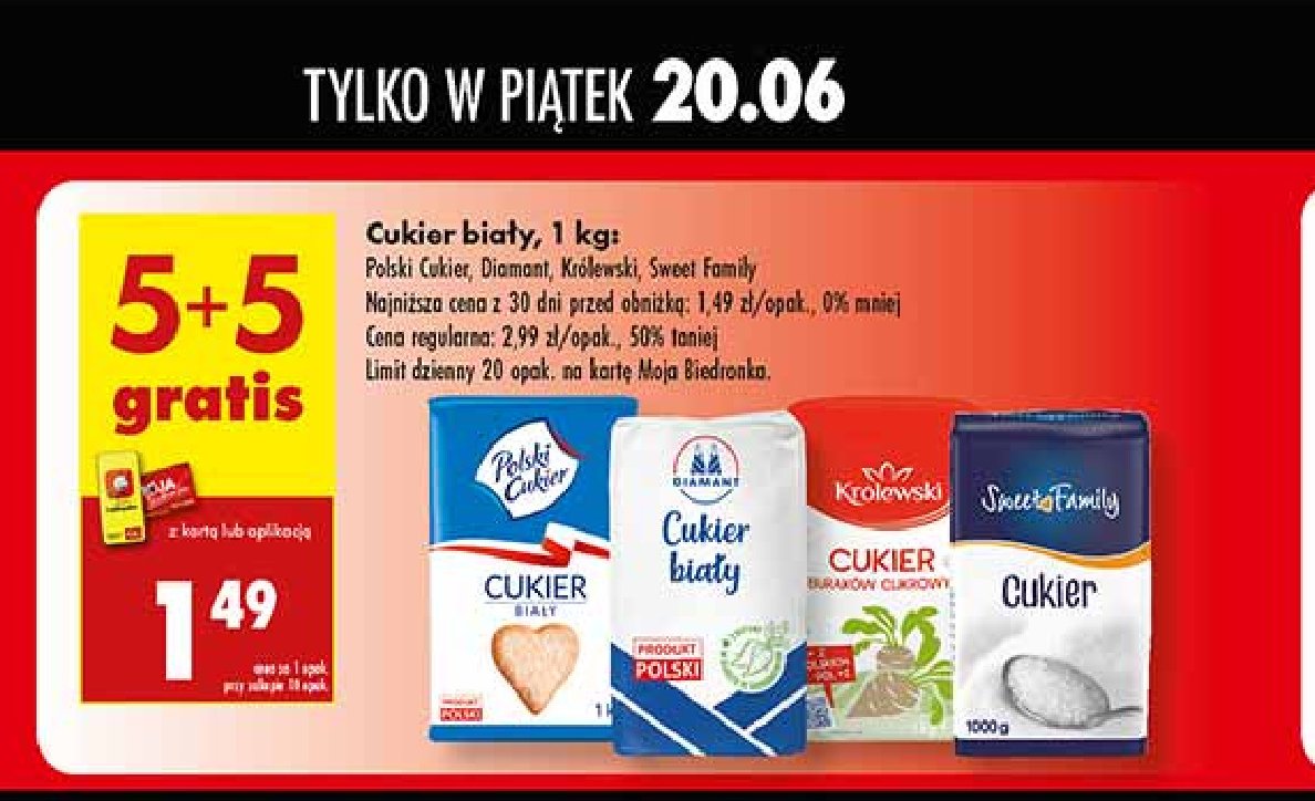 Cukier Sweet family promocja