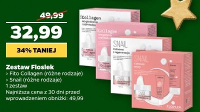 Zestaw kosmetyków: Fito Collagen, różne rodzaje + Snail, różne rodzaje promocja w Netto