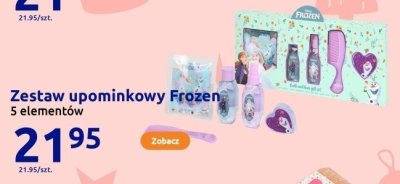 Zestaw upominkowy Frozen promocja w Action