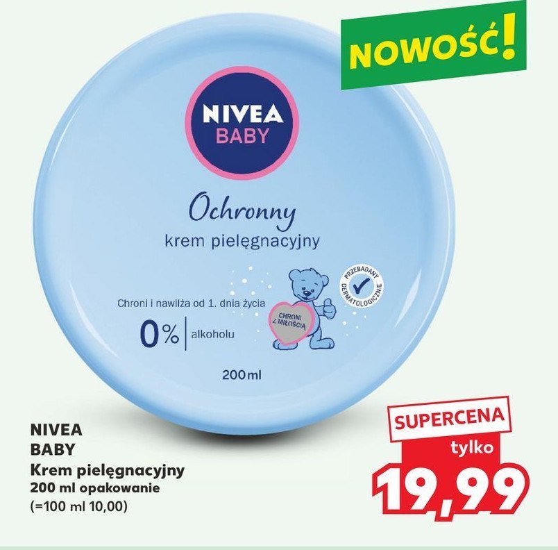 Krem pielęgnacyjny Nivea baby ochronny promocja