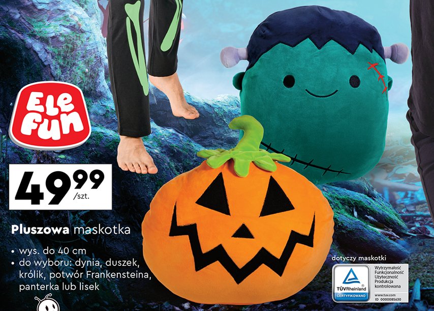 Maskotka królik Elefun promocja w Biedronka