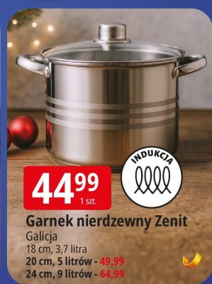Garnek nierdzewny Zenit Galicja promocja w Leclerc