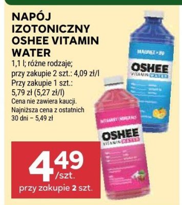 Napój izotoniczny Vitamin Water różne rodzaje promocja w Stokrotka