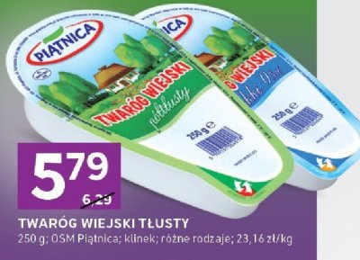 Twaróg wiejski tłusty promocja w Stokrotka