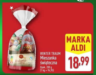 WINTER TRAUM Mieszanka świąteczna promocja w Aldi