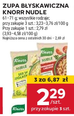 Ser w ziołach Knorr promocja w Stokrotka