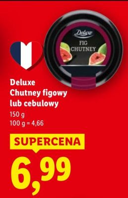 Deluxe Chutney figowy lub cebulowy promocja w Lidl
